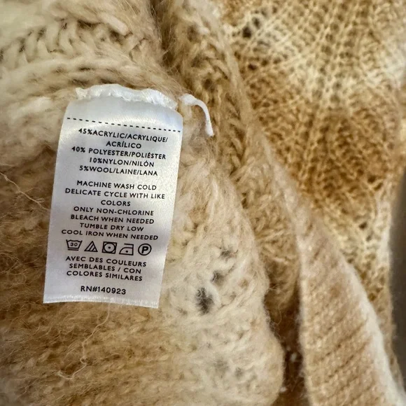 EUC LOFT Space Dye V-Neck Sweater - Picture 9 of 9